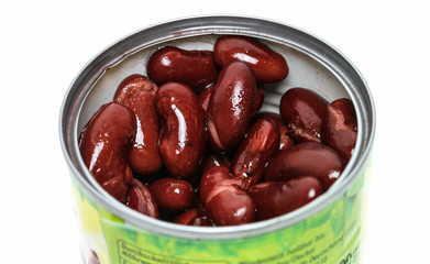 Rote Bohnen aus der Dose