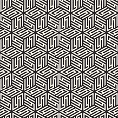 Vector seamless subtle lattice pattern. Modern stylish texture with monochrome trellis. Repeating geometric grid.