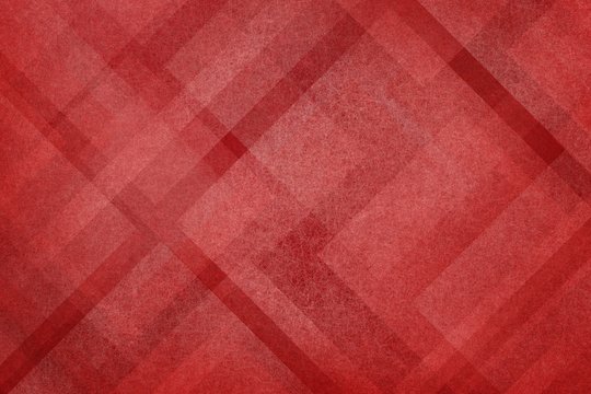 red abstract background with modern geometric pattern design and old vintage texture in Christmas colors