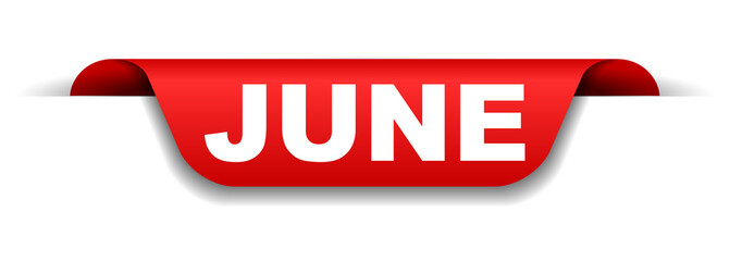 red banner june