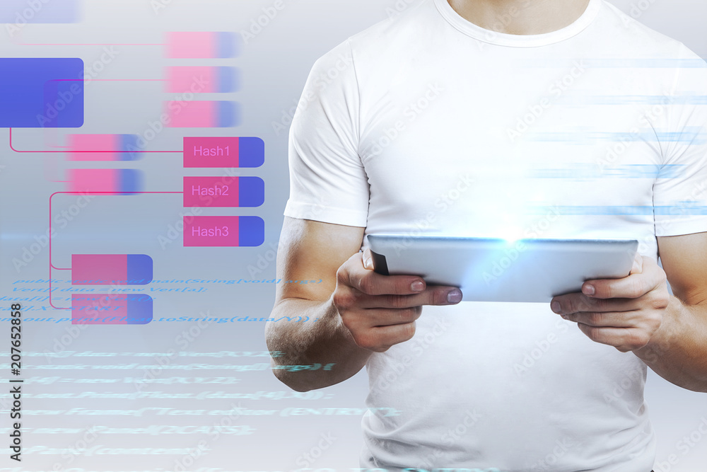 Aufkleber Programming and computing concept