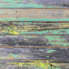 Old painted boards for use as a background