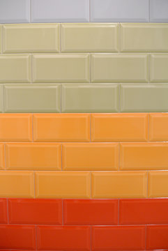 The tiled wall © elena