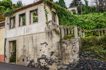 Gebäude am Monte, Funchal, Madeira