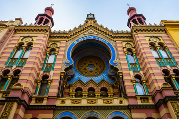 Obraz premium Jerusalem Synagogue in Prague, Czech Republic