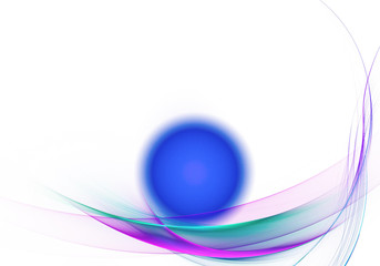 abstract fractal background, texture, illustration