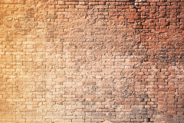 Old brick wall in Venice
