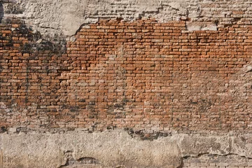 Photo sur Aluminium Mur de briques Vieux mur de briques à Venise