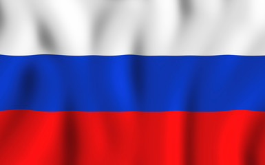 Russia flag background