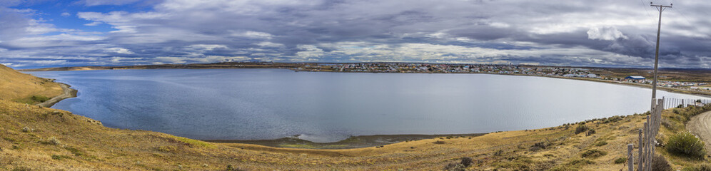 Porvenir Bay in Tierra del Fuego Land, in the far south of America continent we can find one of the more remote areas in the world with vast winds coming from the Antarctic and an amazing nature