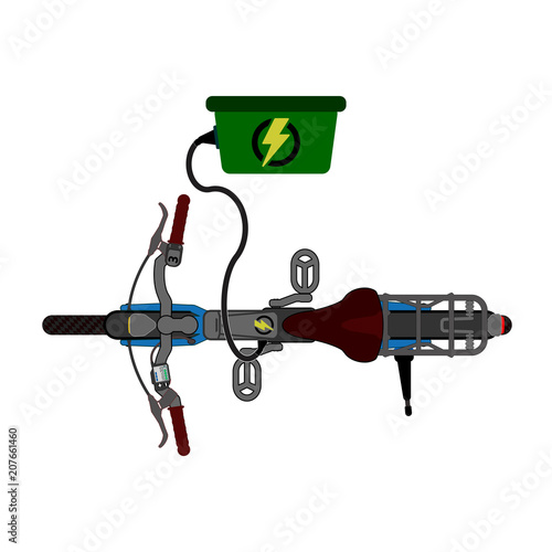 fahrrad draufsicht