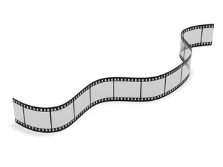 cine film 3d rendering