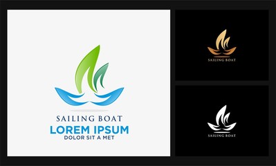 sailing boat logo