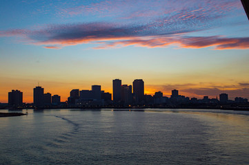 New Orleans sunset