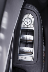 The buttons that we can find in the door of a modern car