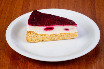 Delicious raspberry souffle