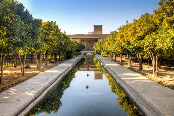Inside the Zand castle in Shiraz, Iran.