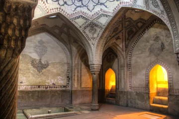 Fototapeten Bath house in the Zand castle in Shiraz, Iran. © waldorf27
