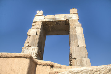 The ancient city Persepolis near Shiraz, Iran.