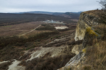 Hills in Crimea near Bakhchisarai (Crimea)
