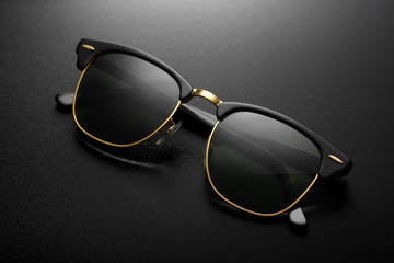 Aviator sunglasses isolated