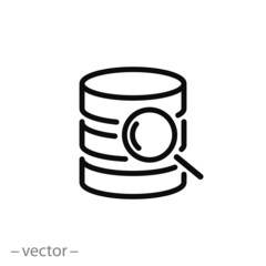 search database icon vector