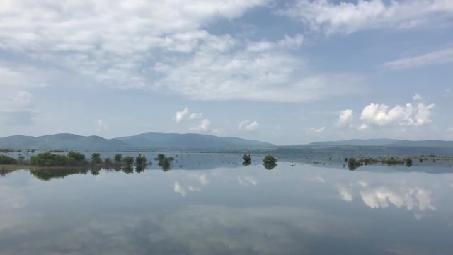 Krbavsko field after rain