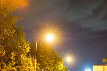 Beautiful of the street lighting.