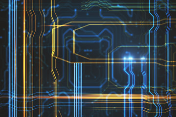 Creative circuit background