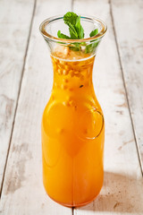 summer lemonades with berries