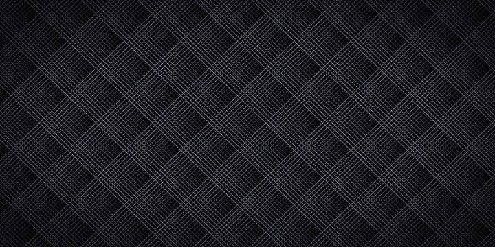 Black rhombus mesh