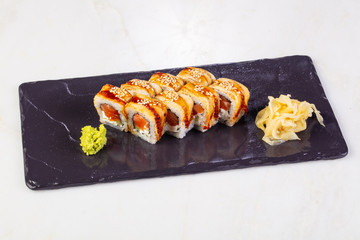 Canada roll with eel