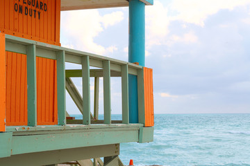 Lifeguard Tower in Miami