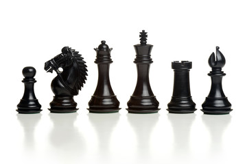 Chess balck pieces