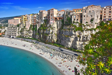 The city of Tropea, Calabria, Italy