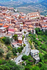 The village of Staiti in the Province of Reggio Calabria, Italy