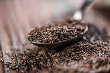 cumin seeds in a dish