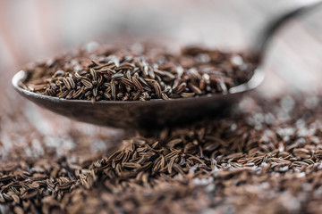 cumin seeds in a dish