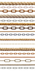 string rope chain metal link steel cord cable line