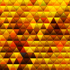 Fototapeta premium abstract vector stained-glass triangle mosaic background
