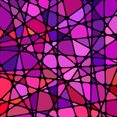 Obraz premium abstract vector stained-glass mosaic background