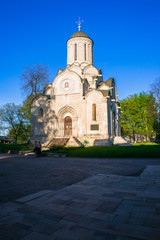 Orthodox Spassky Cathedral of the Vernicle Image of the Saviour in the Andronikov monastery, Moscow. Russia.