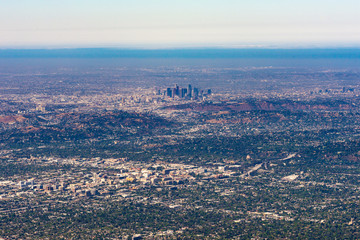 Mount Wilson view of Los Angeles