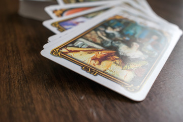 Photo of tarot card.