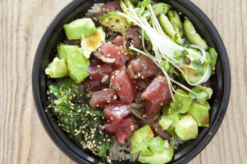 Ahi Tuna Poke Bowl