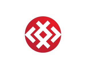 Business corporate abstract unity vector logo design