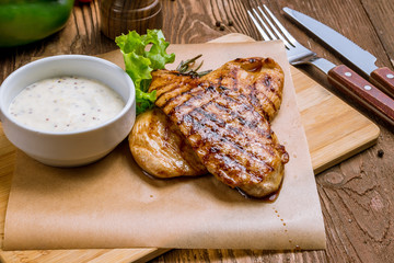 Grilled chicken Breasts