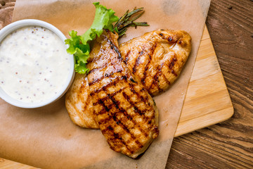 Grilled chicken Breasts