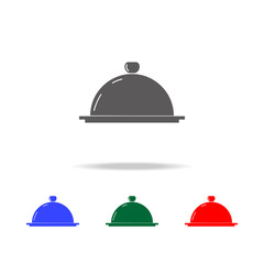 dish icons. Elements of wedding in multi colored icons. Premium quality graphic design icon. Simple icon for websites, web design, mobile app, info graphics