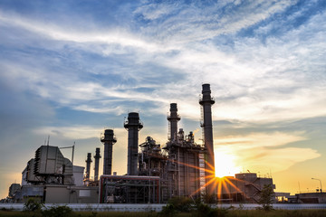 Natural Gas Combined Cycle Power plant electricity generating station industry. 
